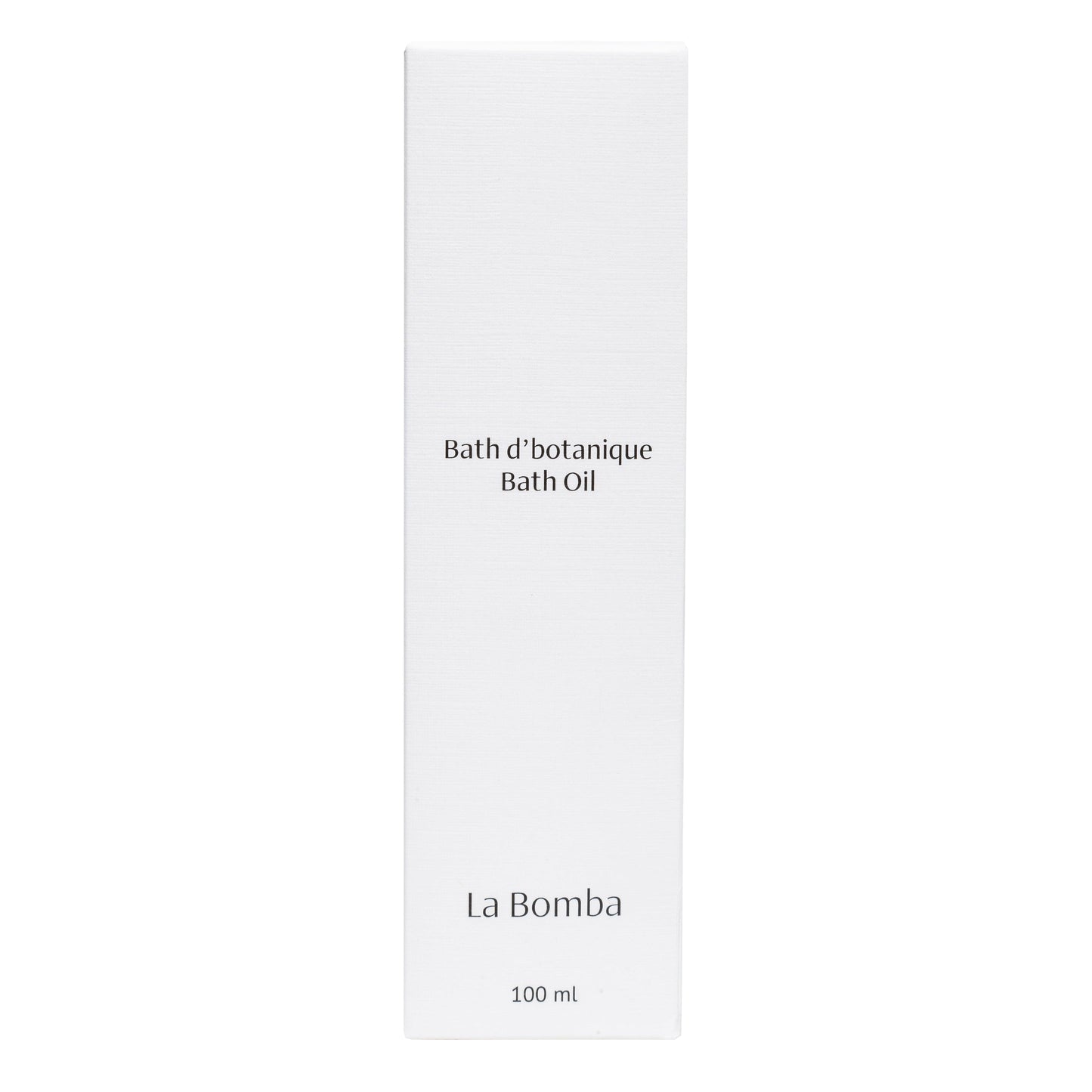 Bath d'botanique Bath Oil