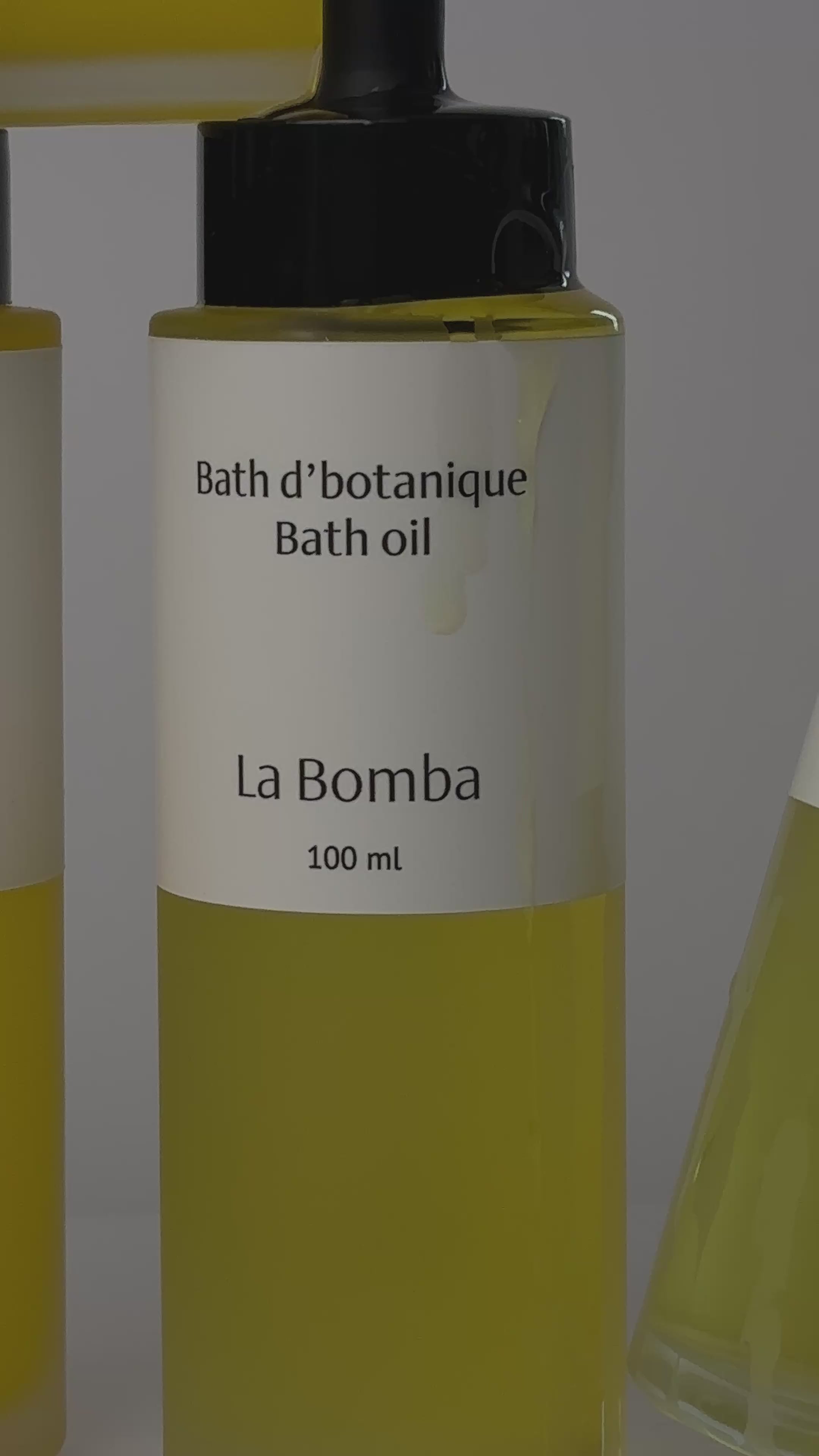 Video with text overlay